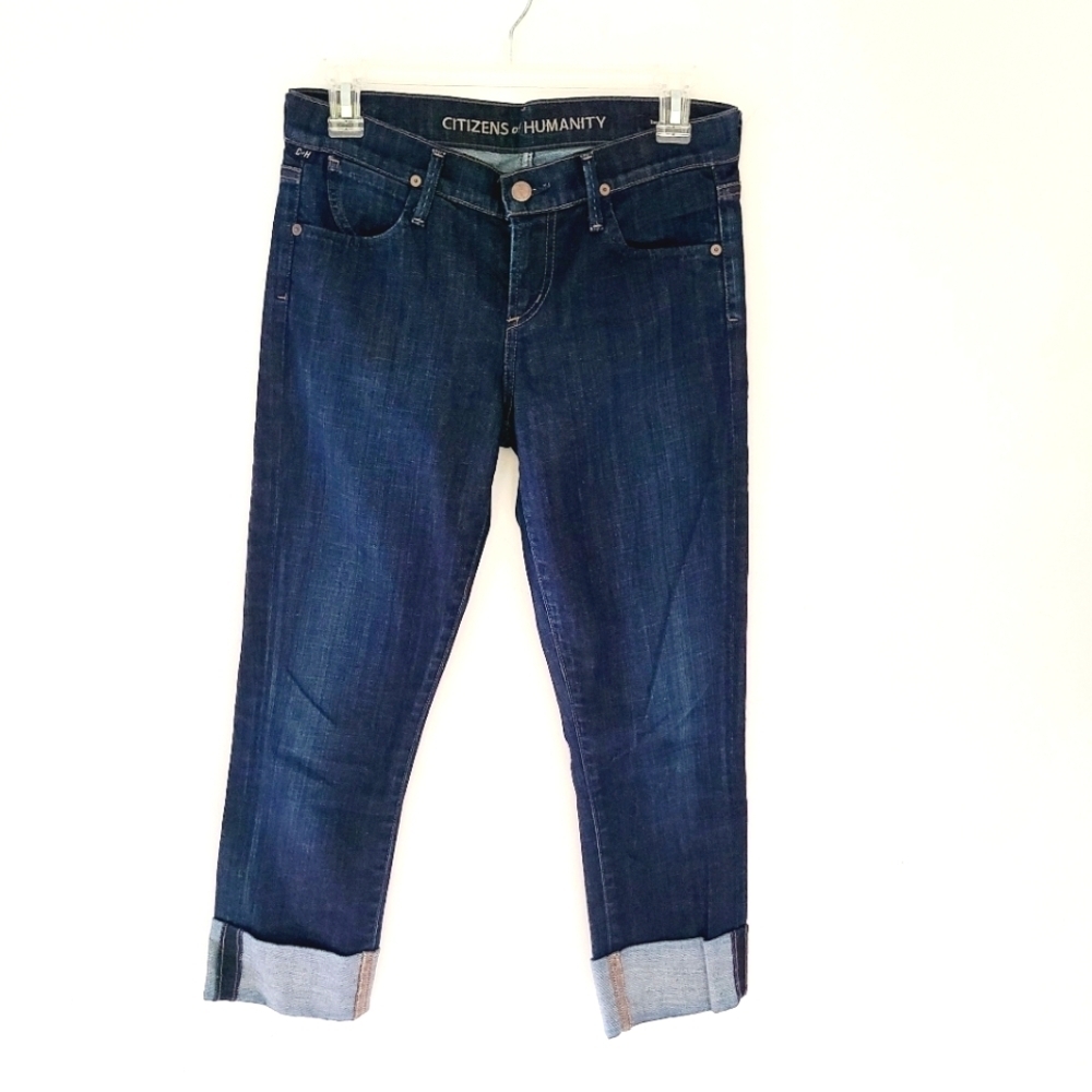 CITIZENS OF HUMANITY Dani cropped straight leg jeans
